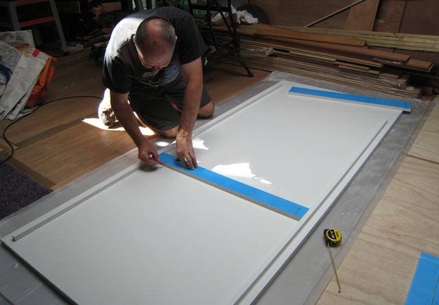 Cutting and gluing